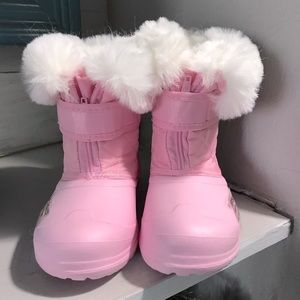 Szs 11 and 12 Weather-Proof Faux-Fur Lining Winter Snow Boot by the DollMaker